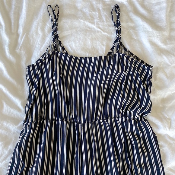 2/$40๐ CLOSET CLEAN OUT: Striped jumpsuit - Picture 5 of 11